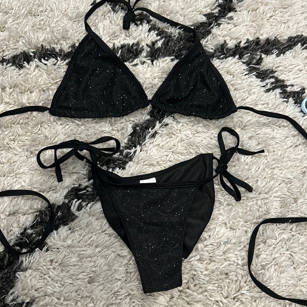 Black Sparkle Boutique Bikini